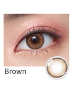 O-lens Vivi Ring 1Day 10P 日拋彩色隱形眼鏡-Brown