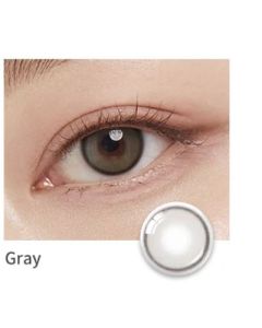 O-lens Real Ring 1Day 10P 日拋彩色隱形眼鏡-Gray
